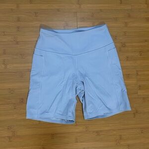 RHONE Light purple High-Waist Bike Shorts
